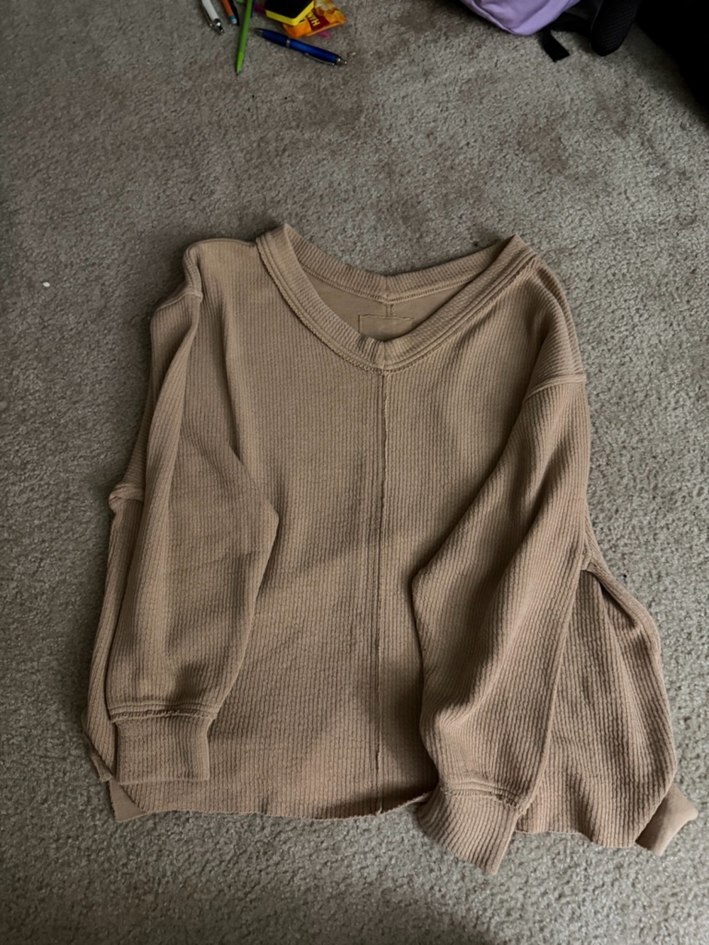 Aerie over shoulder sweater